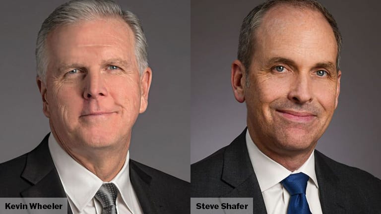 Kevin Wheeler and Steve Shafer Kevin Wheeler and Steve Shafer