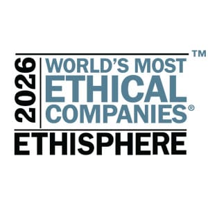 2026 World's Most Ethical Companies&reg; Ethipshere&trade; Logo